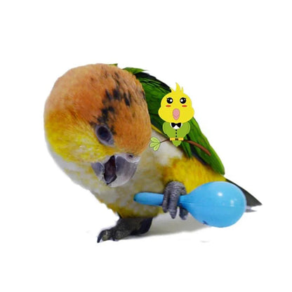 3 Pcs Parrot Rattle Toy Set – Interactive Sand Hammer & Sand Ball for Bird Training and Play | Pet Accessories