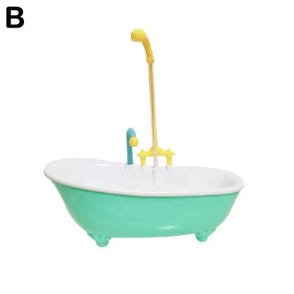 Automatic Parrot Intelligent Bath – Blue Plastic Bird Shower Bathtub for Parakeets, Cage Accessory, and Household Supplies