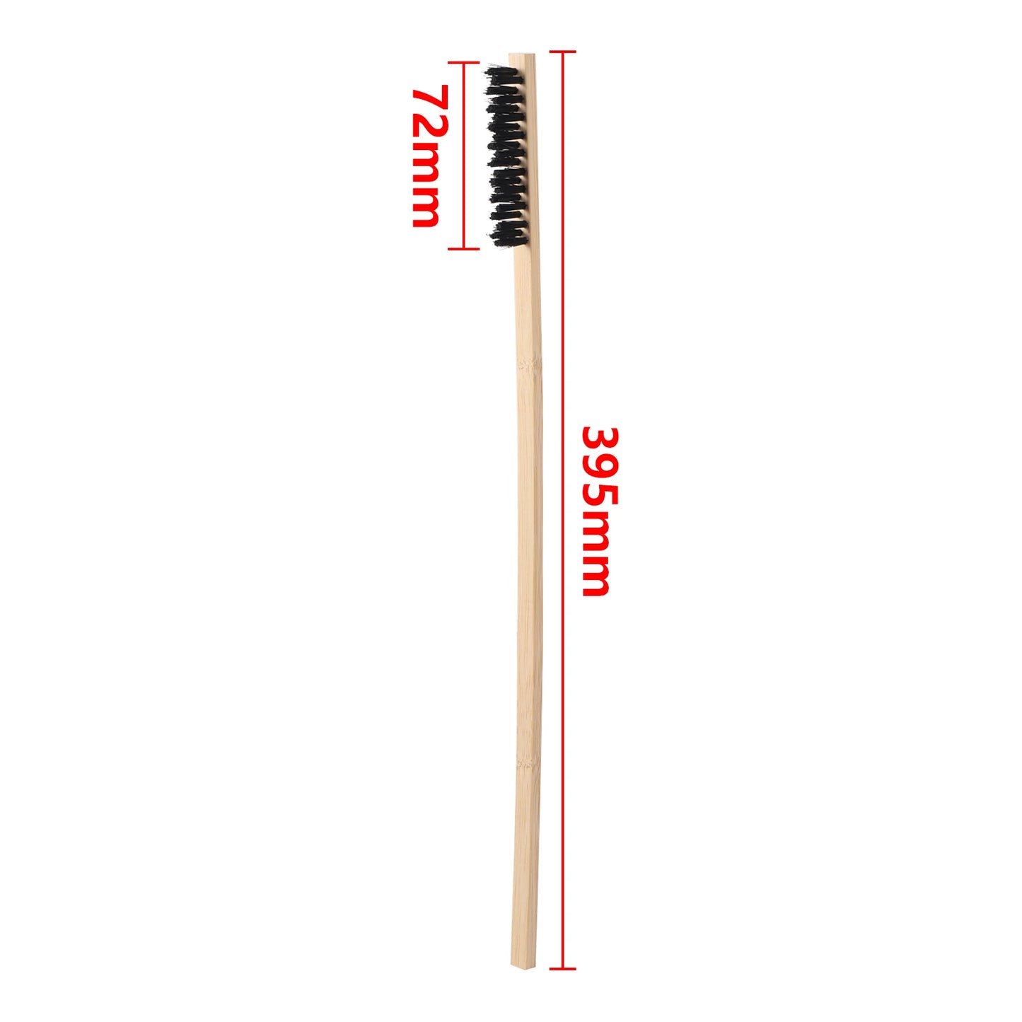 Multi-Function Small Animal Cage Cleaner – Convenient Long Wooden Handle Brush for Parrot and Bird Cage Cleaning